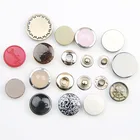 High Quality Metal Premium Compatible Custom Four Parts metal Snap Button