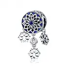 Starland Hot Sale 925 Sterling Silver Snowflake Flower & Dream Catcher Beads Charms fit Women Bracelets Necklaces Jewelry