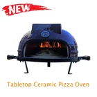 Oem Service Portable Egg Shape Mini Commercial Ceramic Pizza Oven