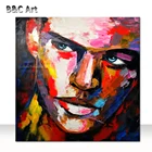 Best Price Psychedelic Art Handmade Modern Pop face Acrylic Painting