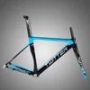 Aluminum aero road frame /frameset 700C with carbon fork and seat post