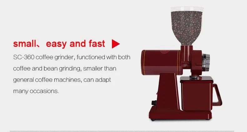 Practical coffee grinder for daily used portable coffee grinder machine