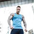 New Quick Dry Sports Vest Men's Fitness T-shirt Running Training Men's Tank Top Vest