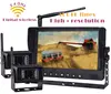 9 inch wireless rear view camera with display waterproof for vehicle
