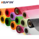 100% polyester orange non woven fresh flower wrapping paper for Indonesia market