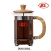 EK800 800ML/27OZ French press coffee maker premium heat resistant borosilicate glass pot