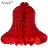 Wedding/Marriage Tissue Paper Honeycomb Bell For Wedding Decoration Cow Bell SD055
