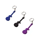 Creative Corporate Gifts Guitar Keychain Customized Bottle Opener, Bottle Opener Keychain