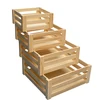 solid wood fruit crates,unfinished solid wood orange crates