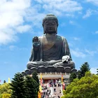 Outdoor buddhism Shakyamuni god bronze giant altar buddha statue