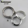 Custom size exhaust pipe clamp SUS304 stainless steel clamp