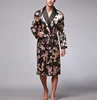 Factory wholesales sleepwear custom mens silk robe
