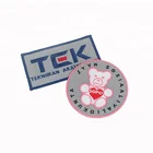 Sew on Wholesale Custom Reflective Cartoon Brand Name Logo Design Embroidery Patches for Overcoats
