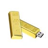 Luxurious Usb Flash Drive Bullion Pendrive Gold Bar Thumb Drive Gift Memory Stick
