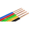 0.5-6.0mm PVC insulated copper core BV electric wire cable for home and office