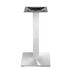 Chuangdi square coffee table base stainless steel with 450mm dining table top