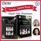 high quality colorful hair dye shampoo making hair black natural