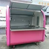 shanghai minggu new style electric doner kebab crepe cart mobile kitchen trailer grilled sausage machine for Burma