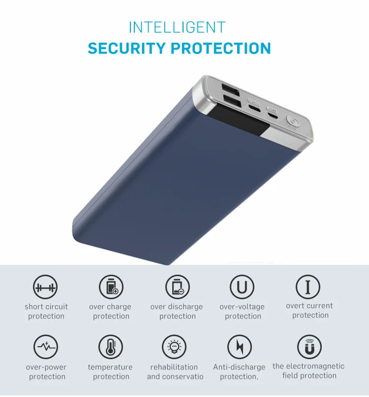 high quality universal wireless fast mobile charger power bank portable wireless charger power bank 10000mah - ANKUX.COM