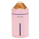 USB Humidifier, Creative Pencil Mini Silent Spray Desktop Car Air Purifier Gift With 7 Colors Led Night Light, 230ml