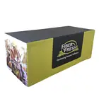Outdoor Custom Printed Cheap Table Cloth Table Throw For Trade Show