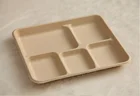 Wholesale Recycled Bamboo Plates Disposable Bagasse Tableware