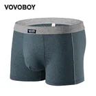 cotton striped boxer briefs Customized mens underwear boxer basic undergarments Trunk Briefs