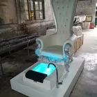 Spa Spa Chair 2019 New Style 5 Years Warranty Hot Sale Top Luxuary White Spa Chair Pedicure Chair With Sink