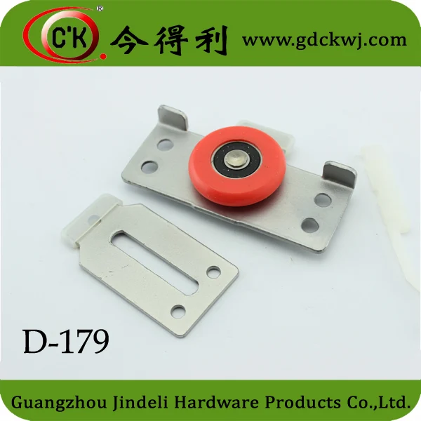 lowest price stainless steel window roller cabinet aluminium plastic roller for sliding door closet