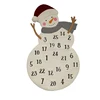 Christmas Decoration Personalized Felt Snowman Shape Christmas Advent Calendar