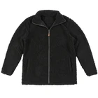 2019 wholesale fashion pocket coat solid color women sherpa jacket