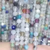 New Arrivals Natural Gemstone Small Size 2mm Light Mixed Color Stone Faceted Round Beads