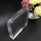 Square clear magnetic photo frame plastic acrylic block frames for picture wholesale