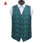 Fashion Wholesale 100% Polyester Wedding Vests Mens Waistcoat