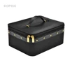 make up box professional lady patent leather cosmetic bag cosmetic portable case