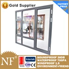aluminium basement window with frame