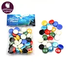 Decorative glass vase Porcelain beads for home decoration