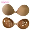 New style self adhesive Strapless Cloth cleavage Party bra