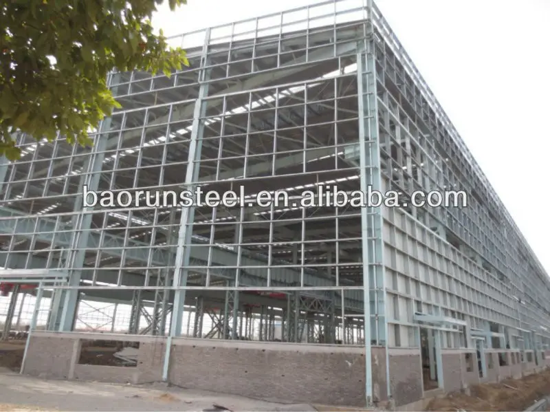 Pre-engineered structural steel building metal workshops