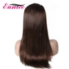 top quality silk straight 18" brazilian remy hair silk top full lace wig light brown lace