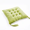 Multicolor 100% Polyester Velvet Manufacture Disposable Home Chair Pads Seat Cushion with Filling