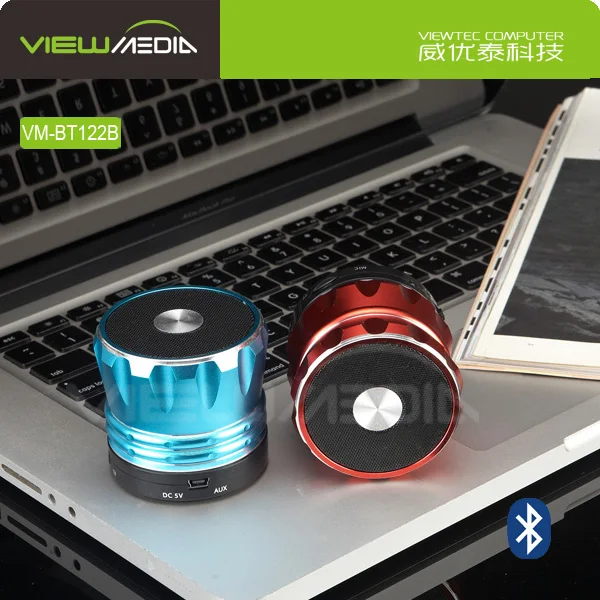 MINI portable bluetooth dwarf vibration speaker for mobile phone VM-BT122B