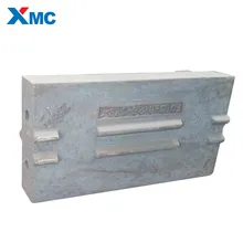 China manufacture alloy sbm mobile impact crusher blow bar for Trakpactor 1412