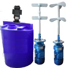 Industrial dosing bucket mixer PE mixing tank