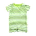 Baby Boutique Newborn Clothes Stripes short sleeves girls summer rompers