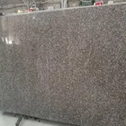 China pink porno granite slab price for wall floor tiles