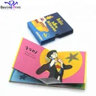 Cartoon Board Movable Children Story Play Books with Slipcase