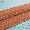 Newest arrival wholesale price fancy zippers nylon coil zips in rolls