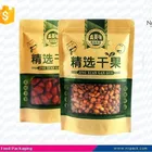 kraft paper dried fruit packaging bag with window