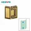 China glass to glass brass glass shower door pivot hinge